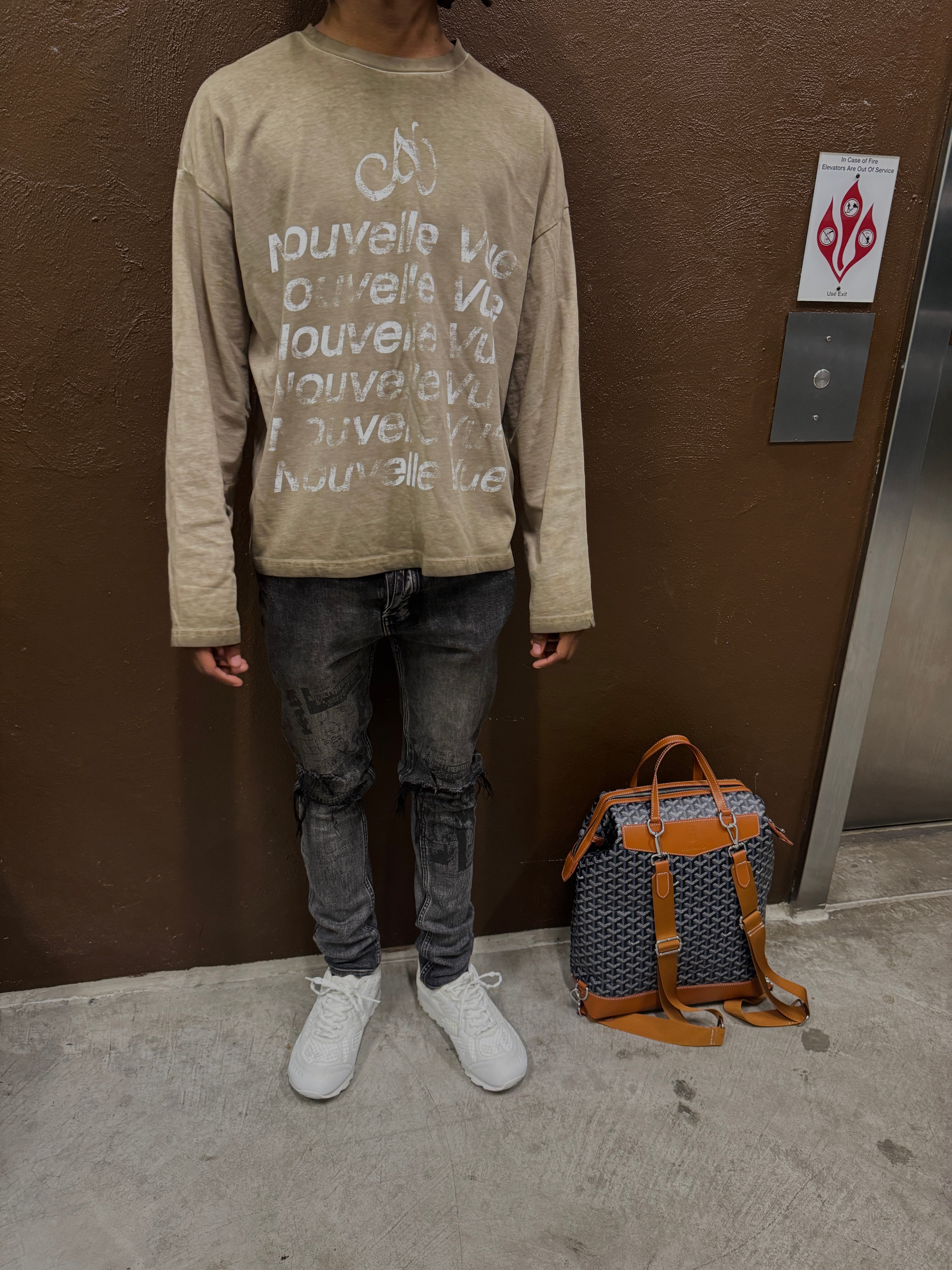 SANDY SUNFADED LONGSLEEVE SHIRT