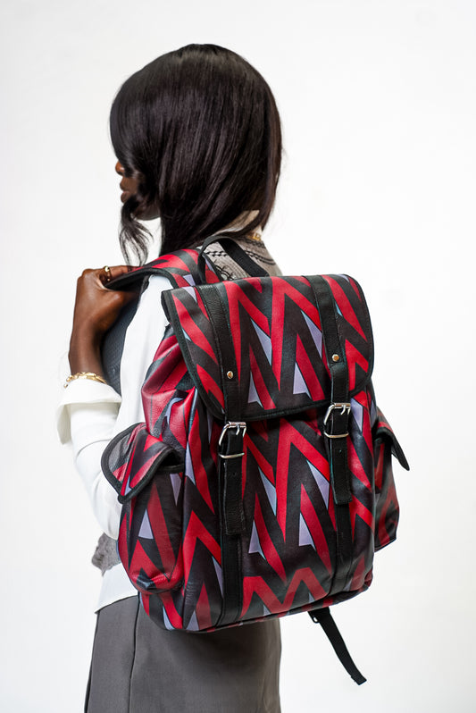NV Lava Red Travel Backpack