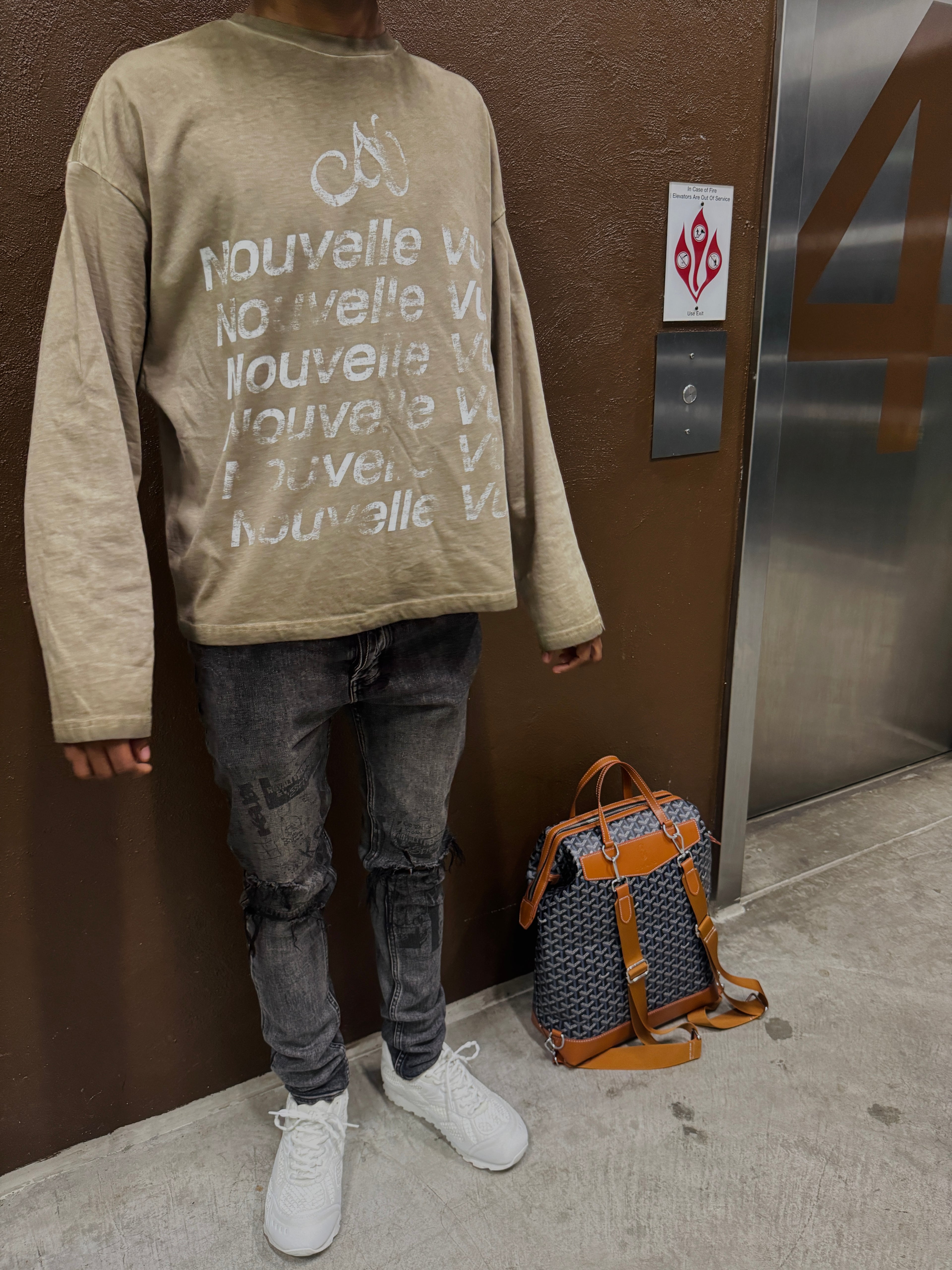 SANDY SUNFADED LONGSLEEVE SHIRT